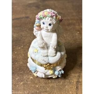 Dreamsicles Bluebird On My Shoulder Vtg Trinket Box